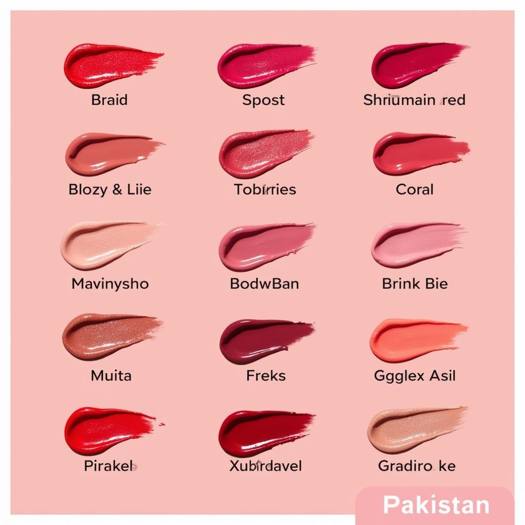 Popular Elf Lip Stain Shades in Pakistan