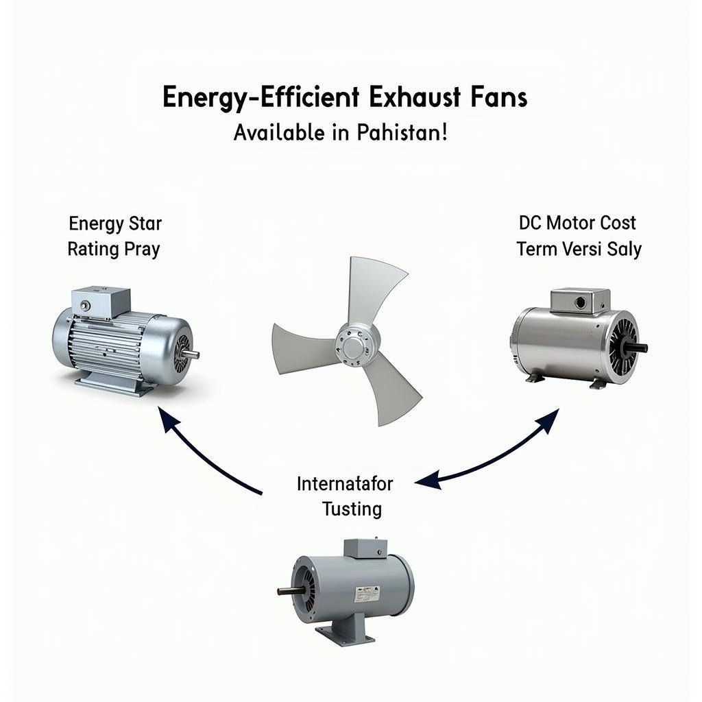 Energy Efficient Exhaust Fan Motors in Pakistan