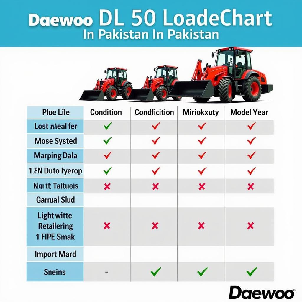 Factors Affecting Daewoo DL 50 Price