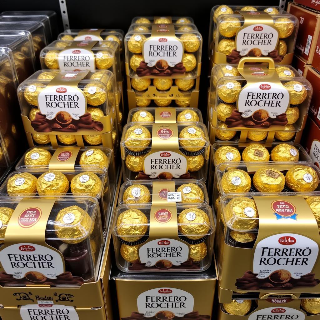 Ferrero Rocher Chocolates Display in Pakistan