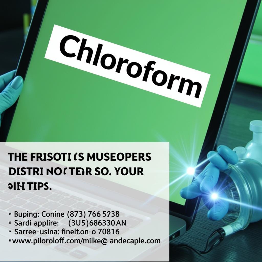 Locating Chloroform Suppliers in Pakistan