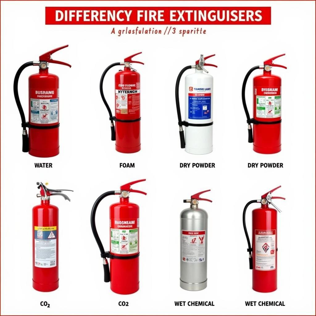 Different Types of Fire Extinguishers Available in Pakistan