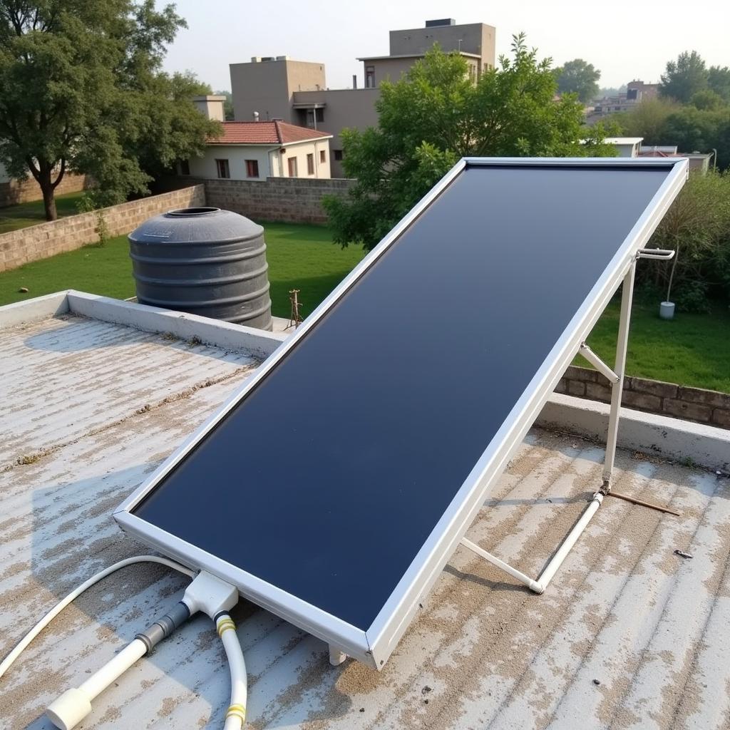 Flat Plate Solar Geyser Installation in Pakistan