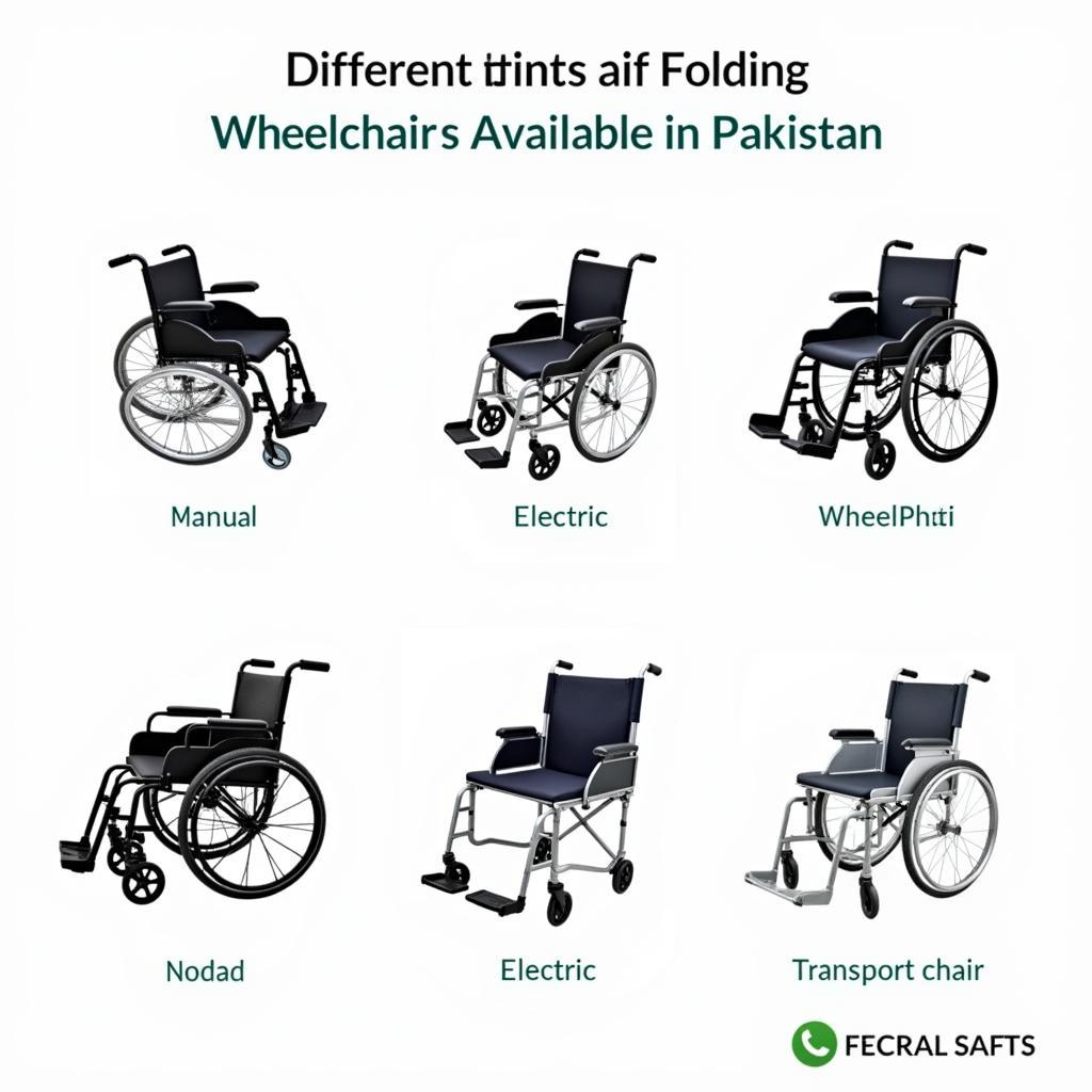 Types of Folding Wheelchairs in Pakistan