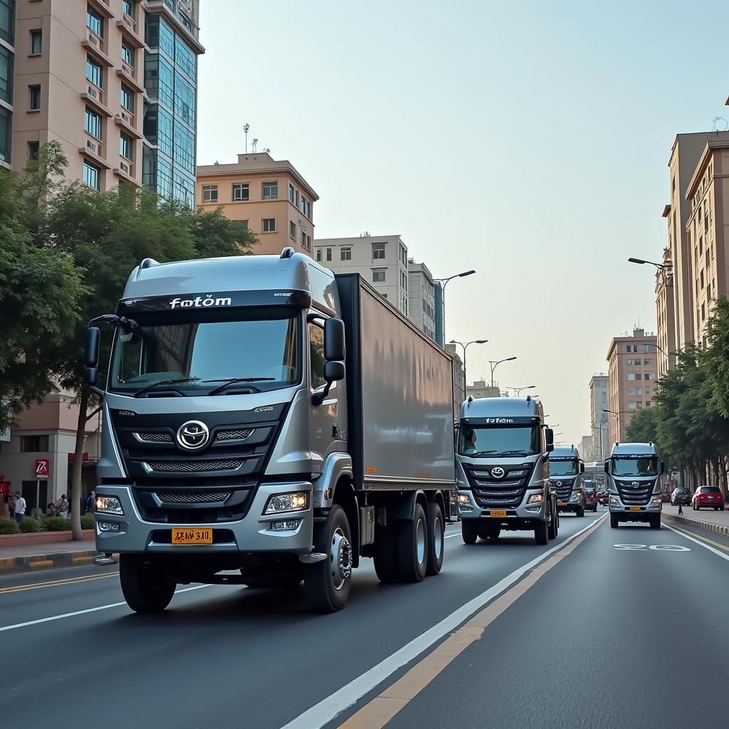 Foton Trucks Dominating Pakistan's Market