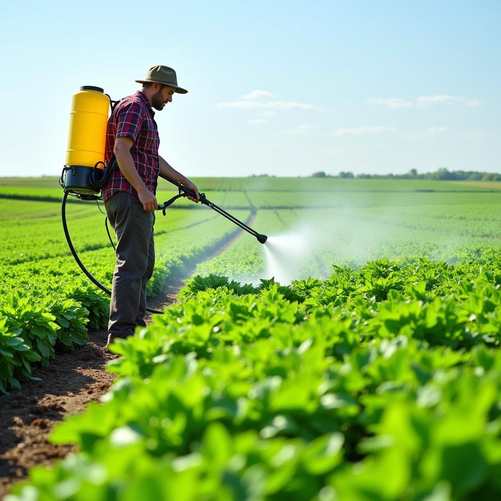 Applying Gibberellic Acid to Crops