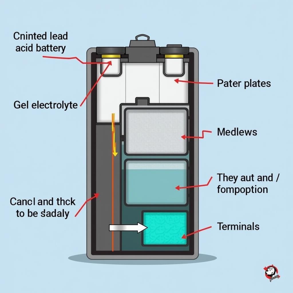 Gel Battery Internal Structure