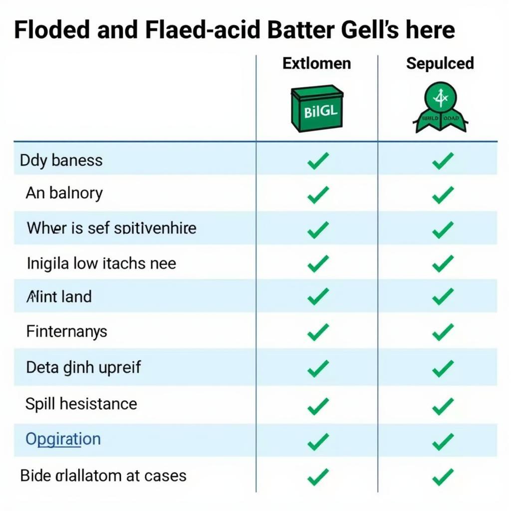 Gel Battery vs. Flooded Battery