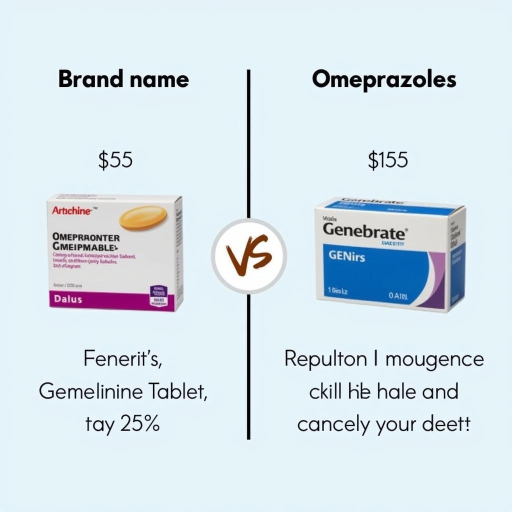 Generic vs Brand Name Omeprazole