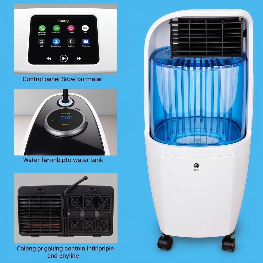 GFC Air Cooler 6600 Features