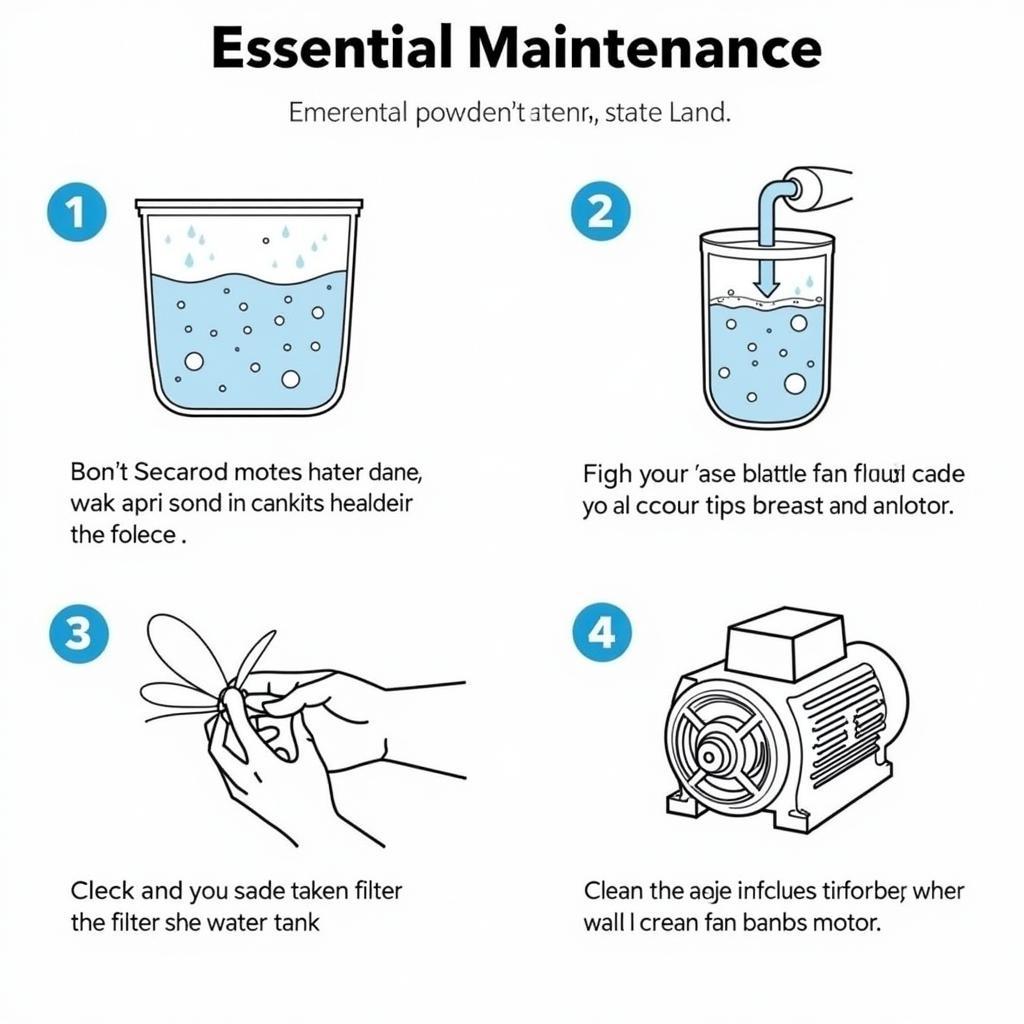 Maintaining Your GFC Water Fan