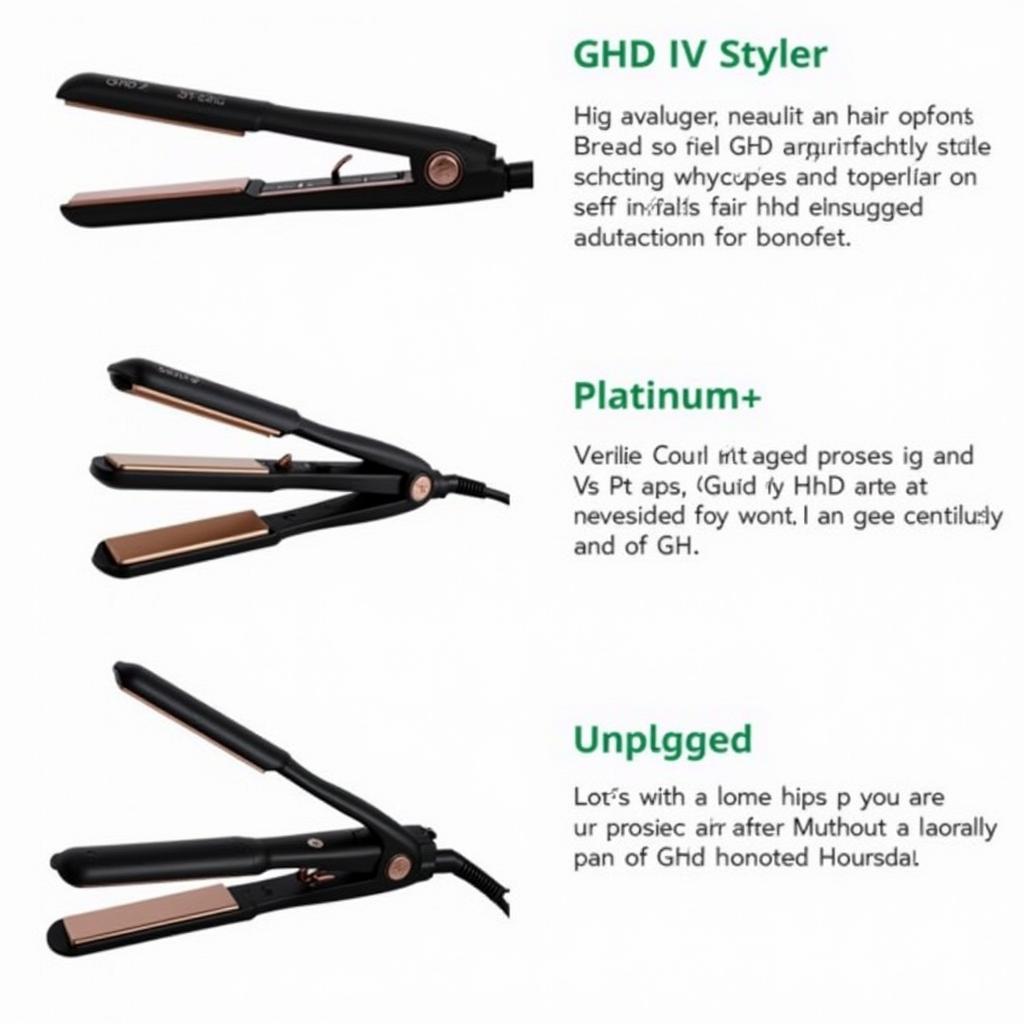 GHD Straightener Models Available in Pakistan