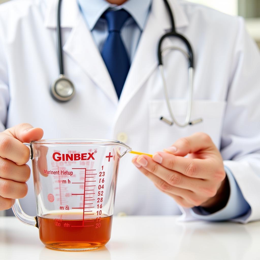 Ginbex Syrup Dosage and Administration