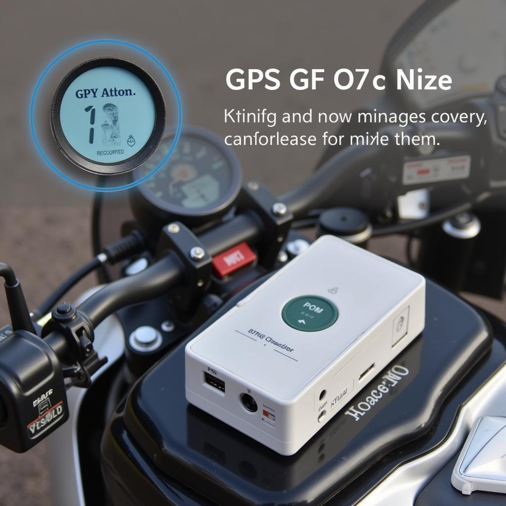 GPS GF 07 Tracking Device in Action