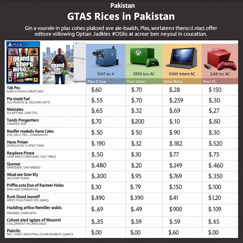 GTA 5 Price Comparison in Pakistan