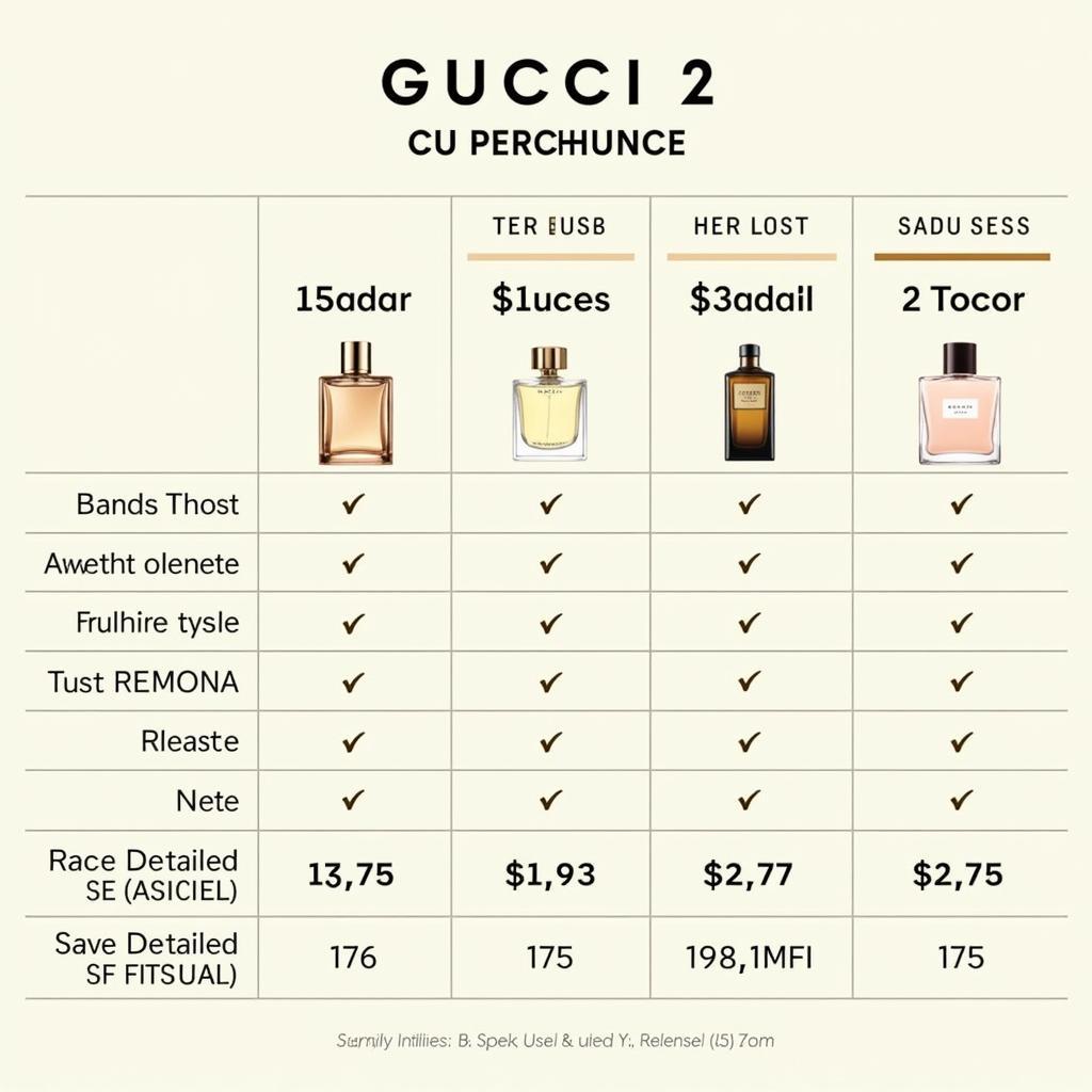 Gucci 2 Perfume Price Comparison in Different Retailers across Pakistan