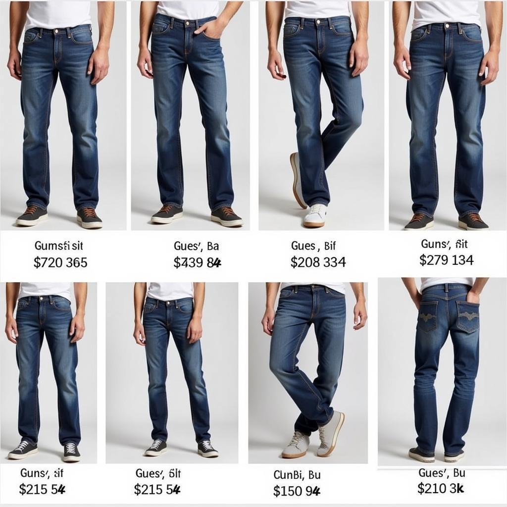 Different Guess Jeans Lines and Fits in Pakistan