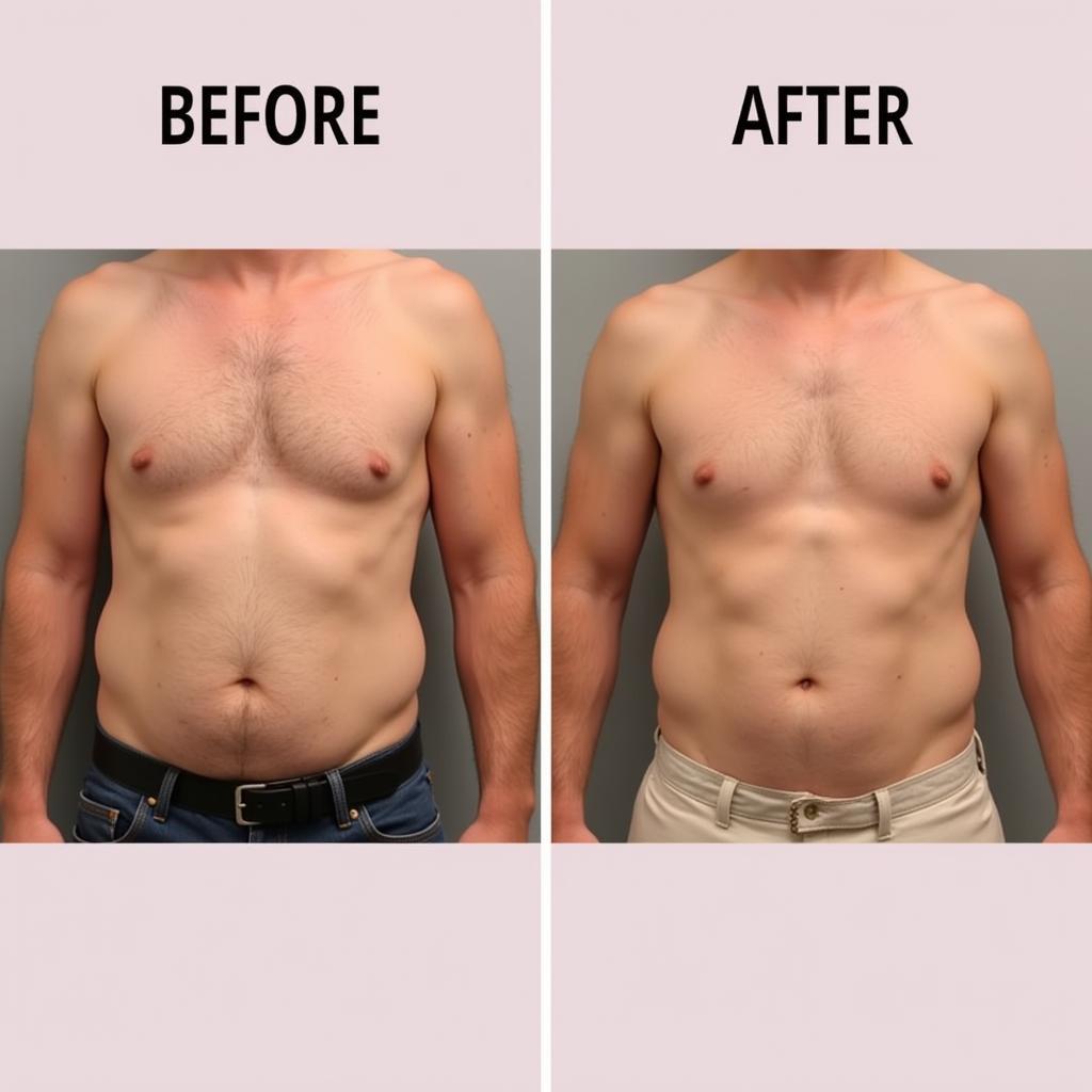 Before and After Gynecomastia Surgery