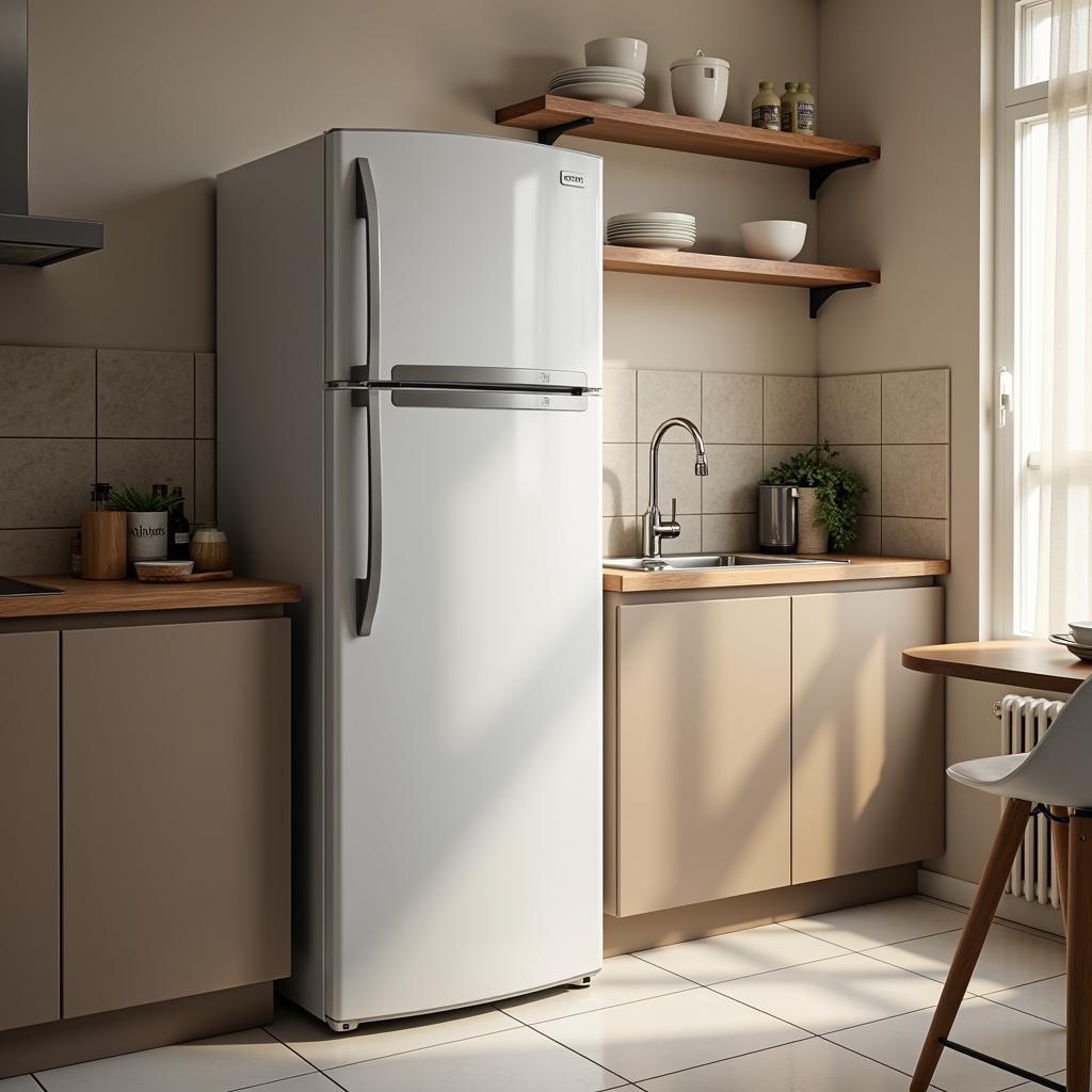 Haier 276 EPR Refrigerator in a Modern Pakistani Kitchen