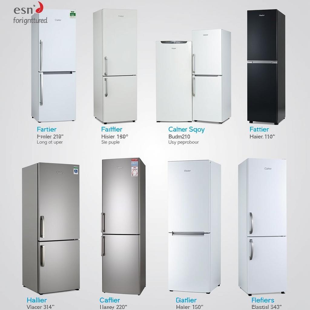 Different Haier 306 Refrigerator Models