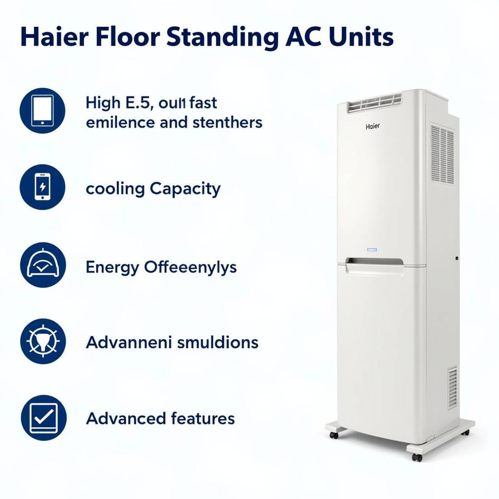 Haier Floor Standing AC Features and Benefits