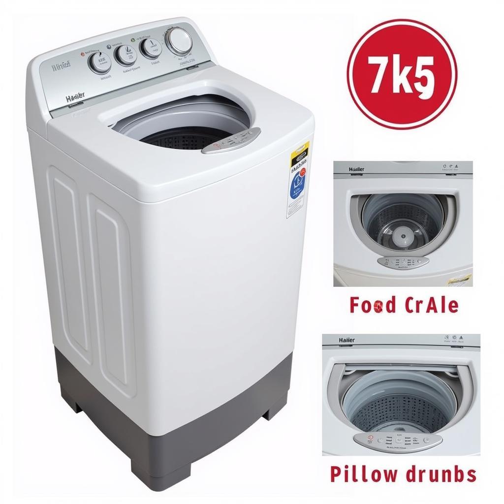 Haier HWM 75AS Washing Machine Features