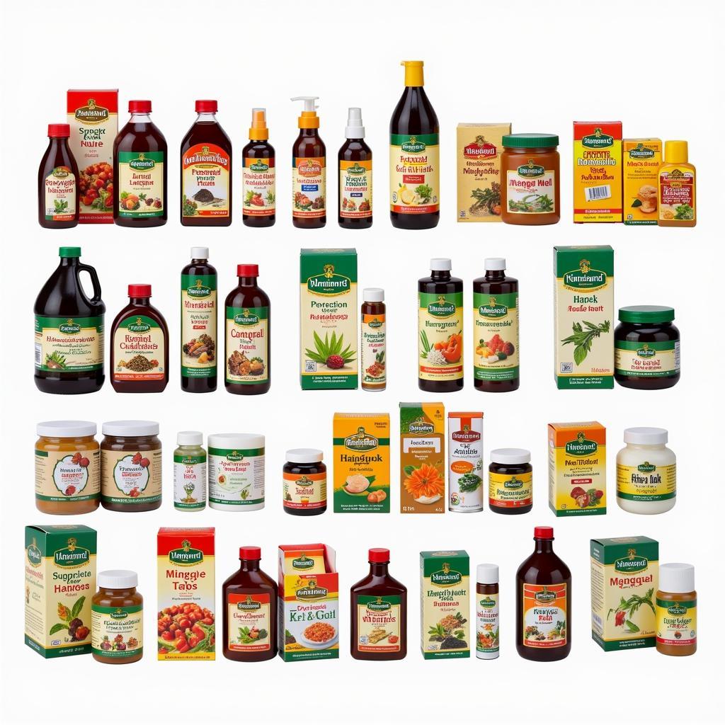 Hamdard Pakistan's diverse product range includes herbal remedies, health supplements, and personal care items.