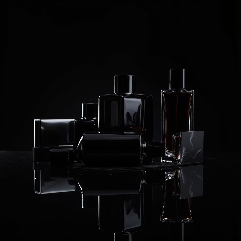 Hot Black Perfume Bottles in Pakistan