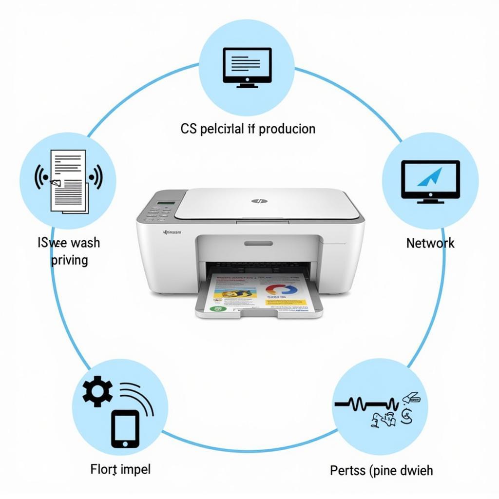 HP M3035 Printer Key Features