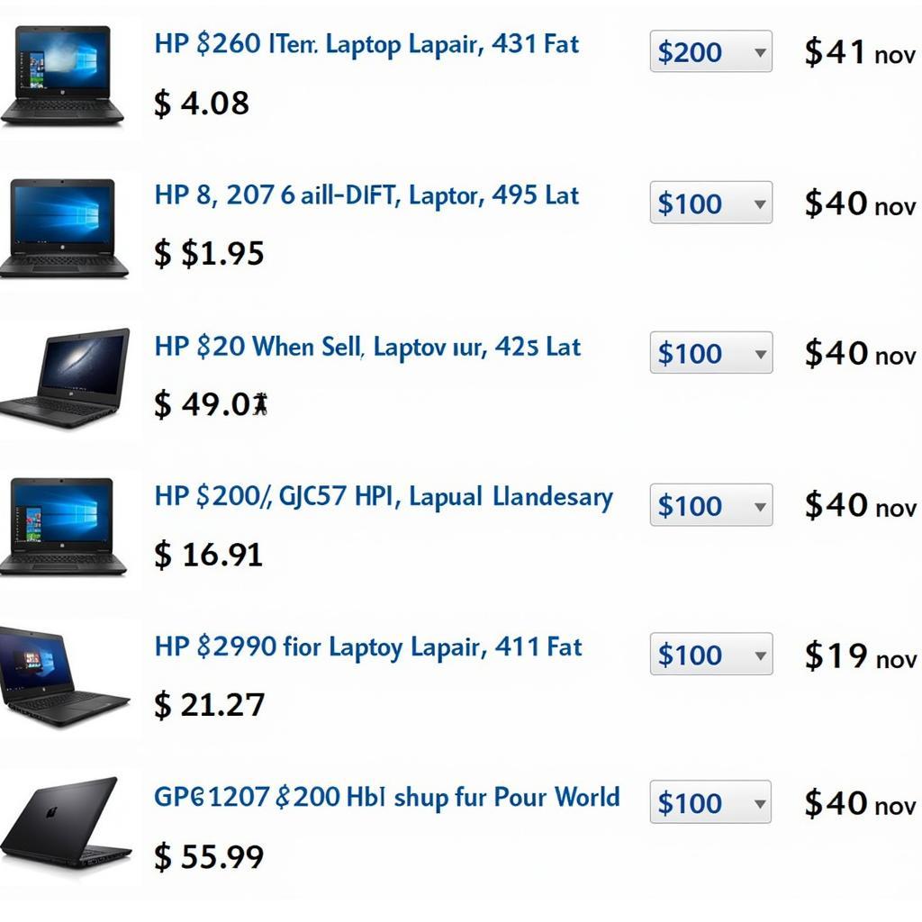 HP Pavilion Price Range in Pakistan