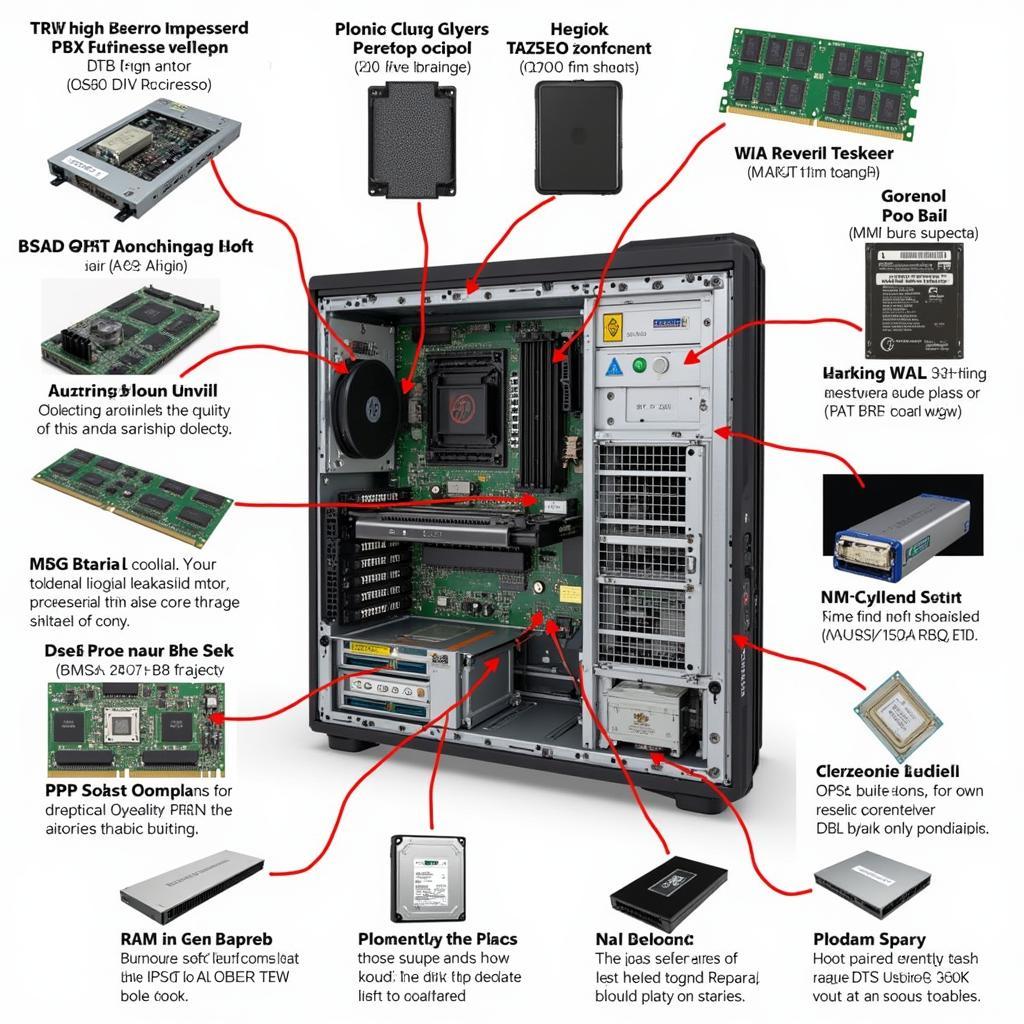 HP Z240 Workstation Internal Components