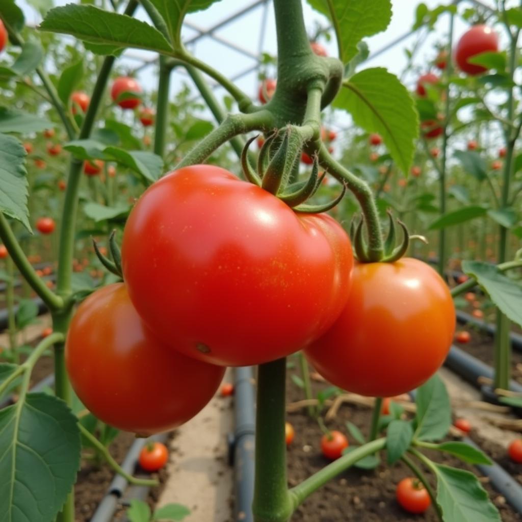 Hydroponically Grown Tomatoes in Pakistan