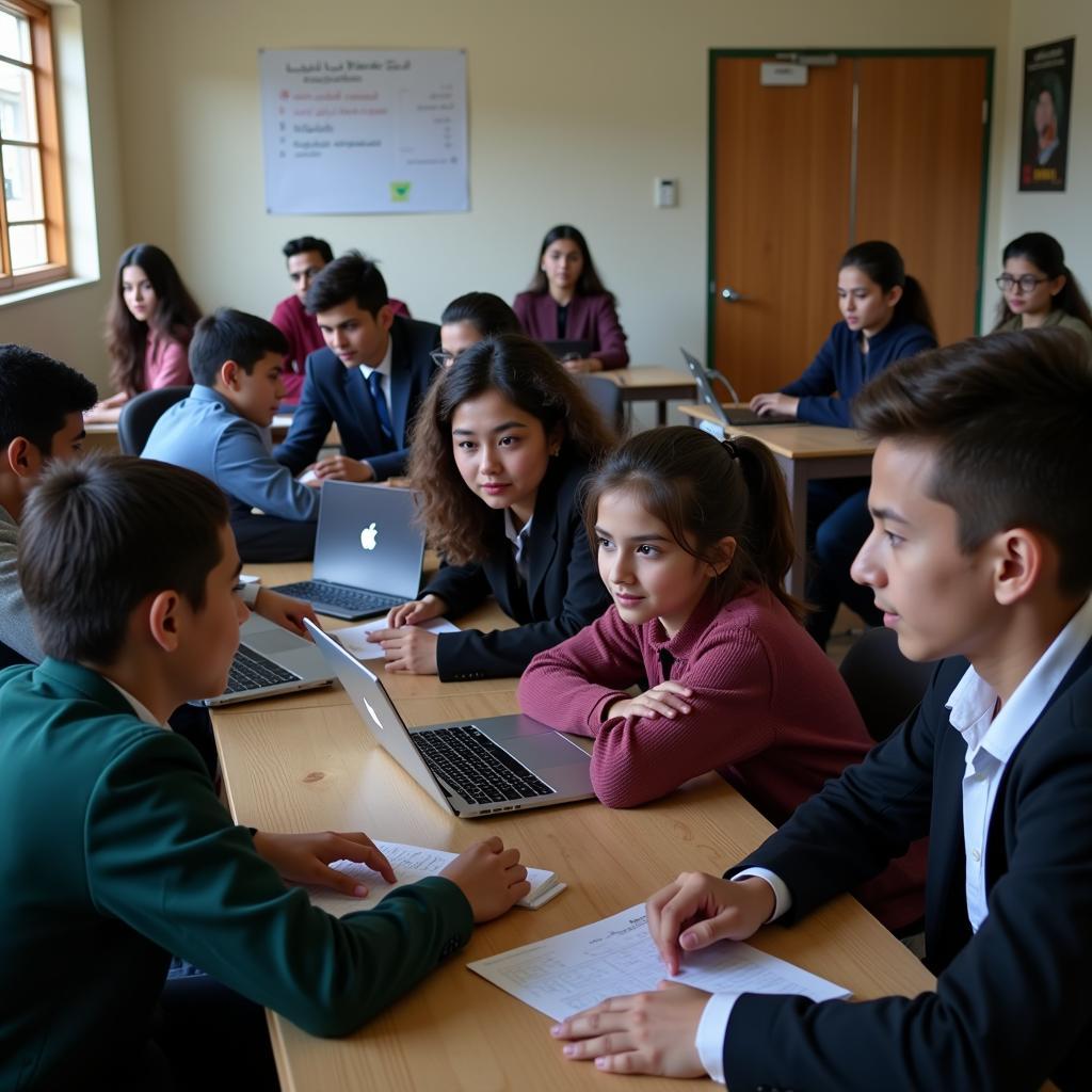 ICS Students in Pakistan Studying Computer Science