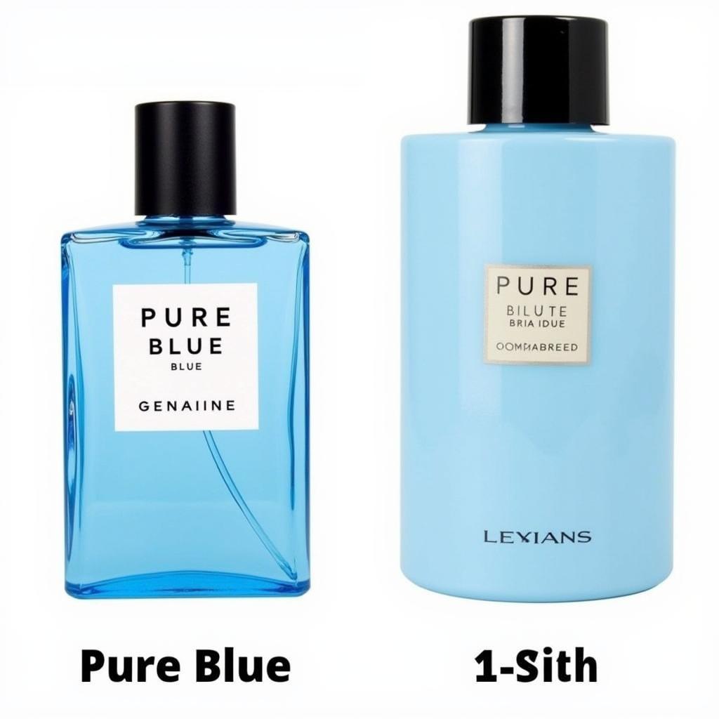 How to Spot Counterfeit Pure Blue Perfume