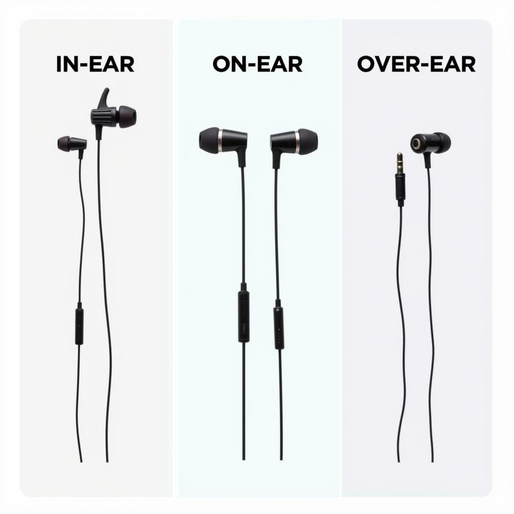 Types of Headphones: In-Ear, On-Ear, and Over-Ear