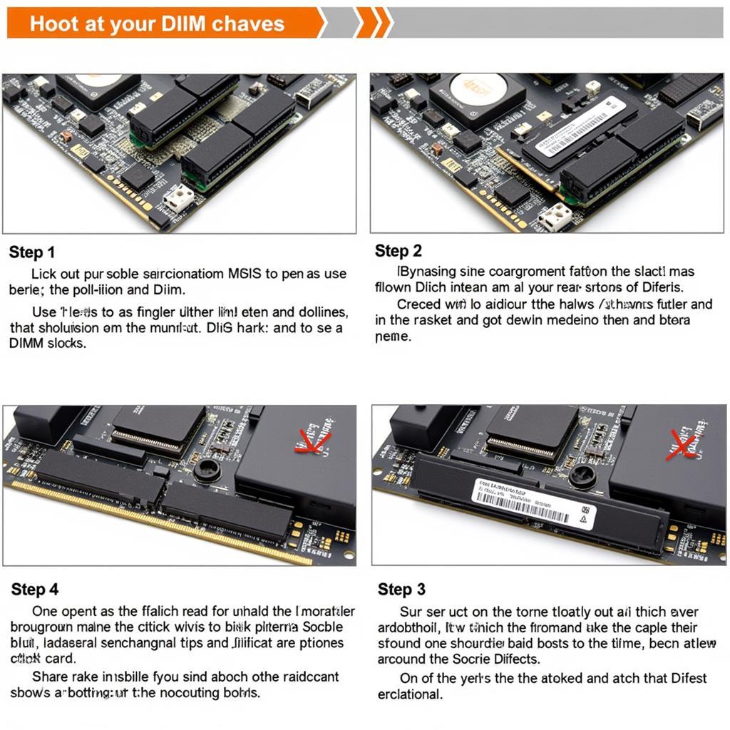 Installing RAM in Motherboard