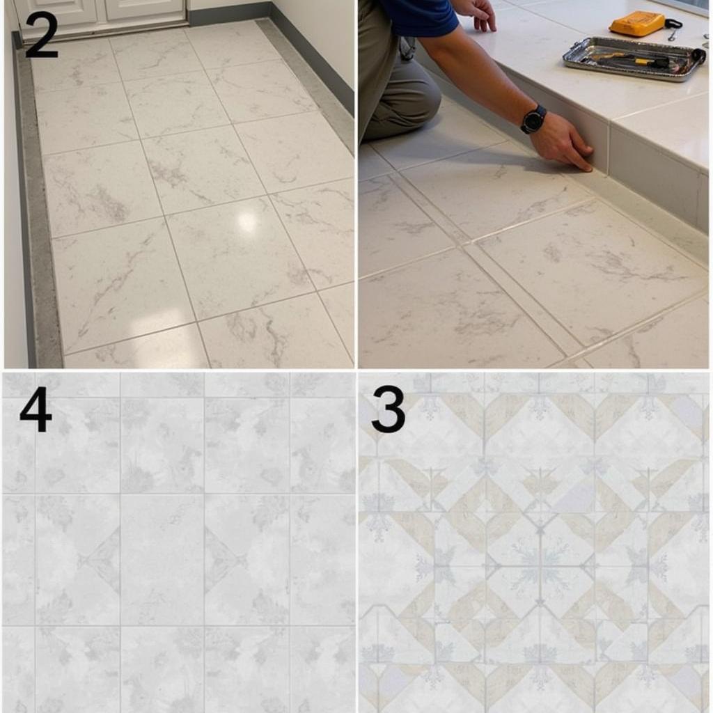 Installing Sunny Gray Marble Floor