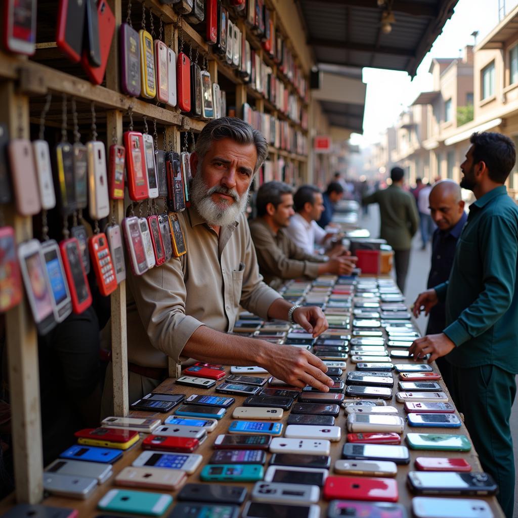 iPhone 6s 32GB in Pakistan's bustling mobile phone market