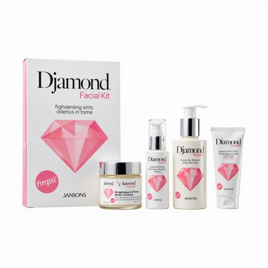 Jansons Diamond Facial Kit Packaging and Contents