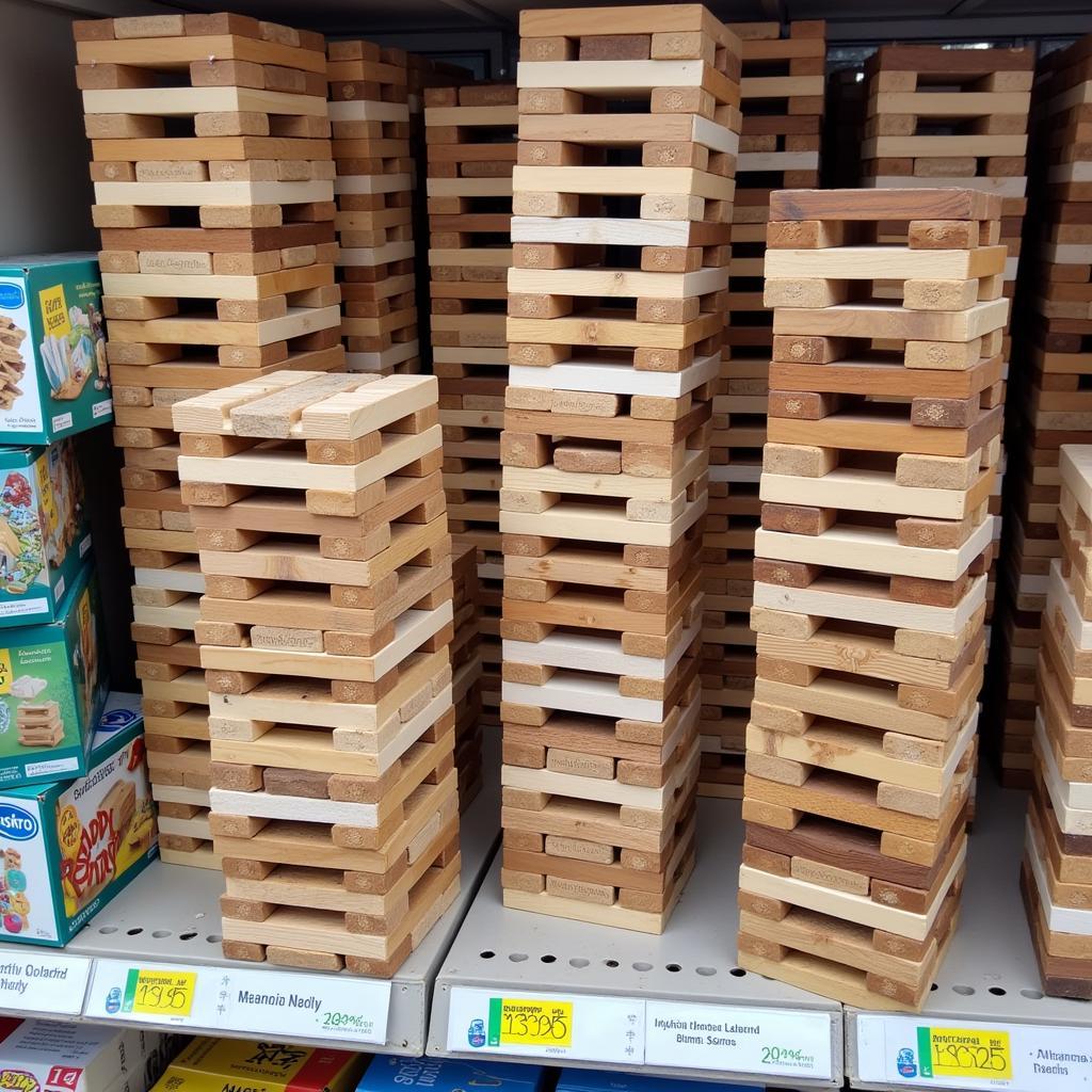 Variety of Jenga Games in Pakistan Market