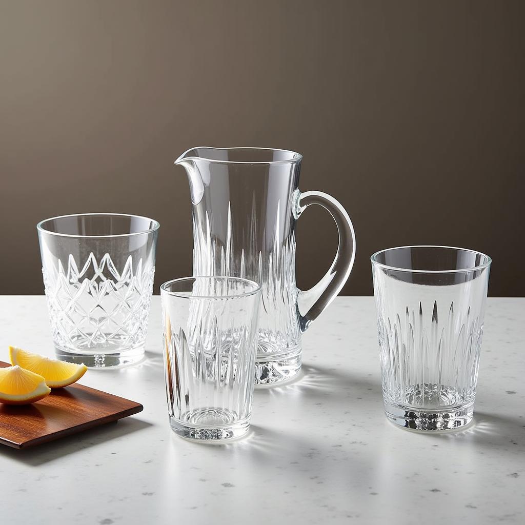 Jug Glass Set Variety in Pakistan