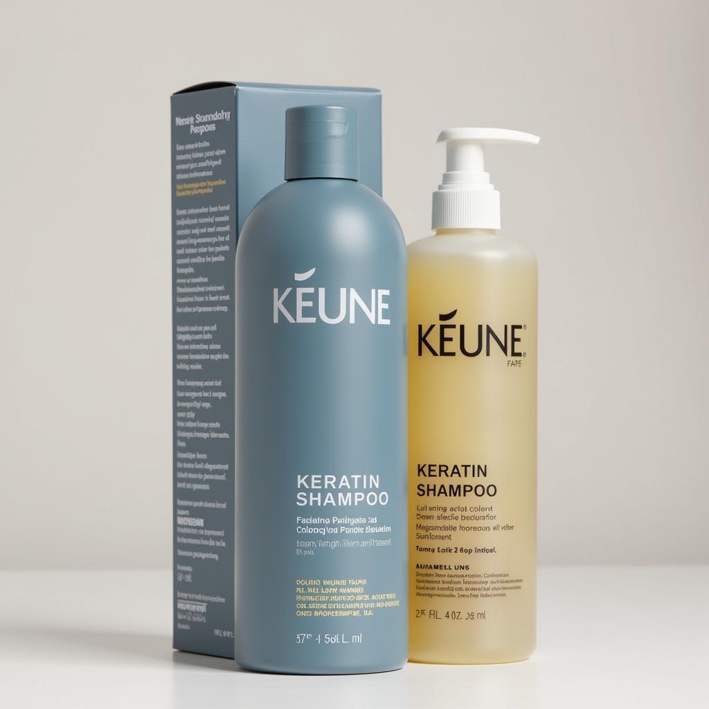 Keune Keratin Shampoo Bottle