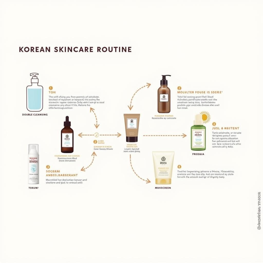 Steps in a Korean Skincare Routine