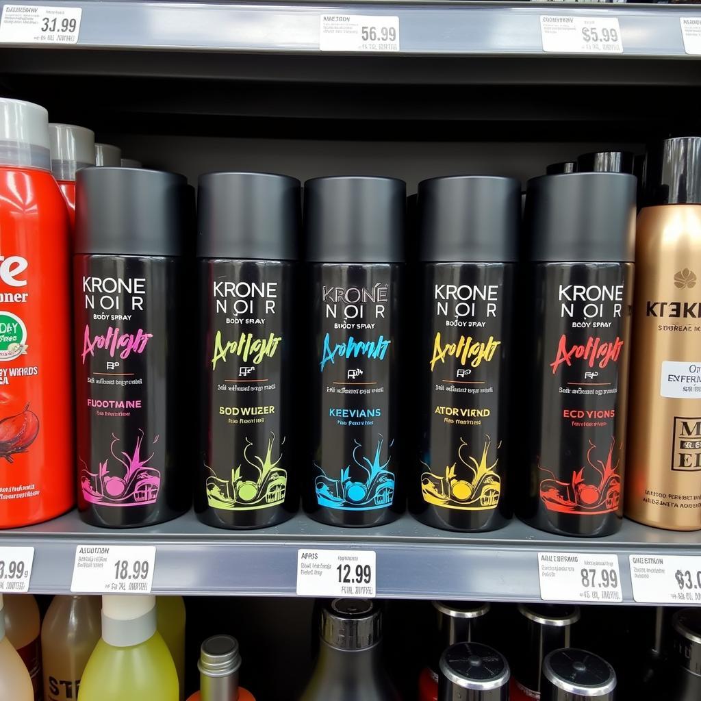 Krone Noir Body Spray in Pakistani Stores