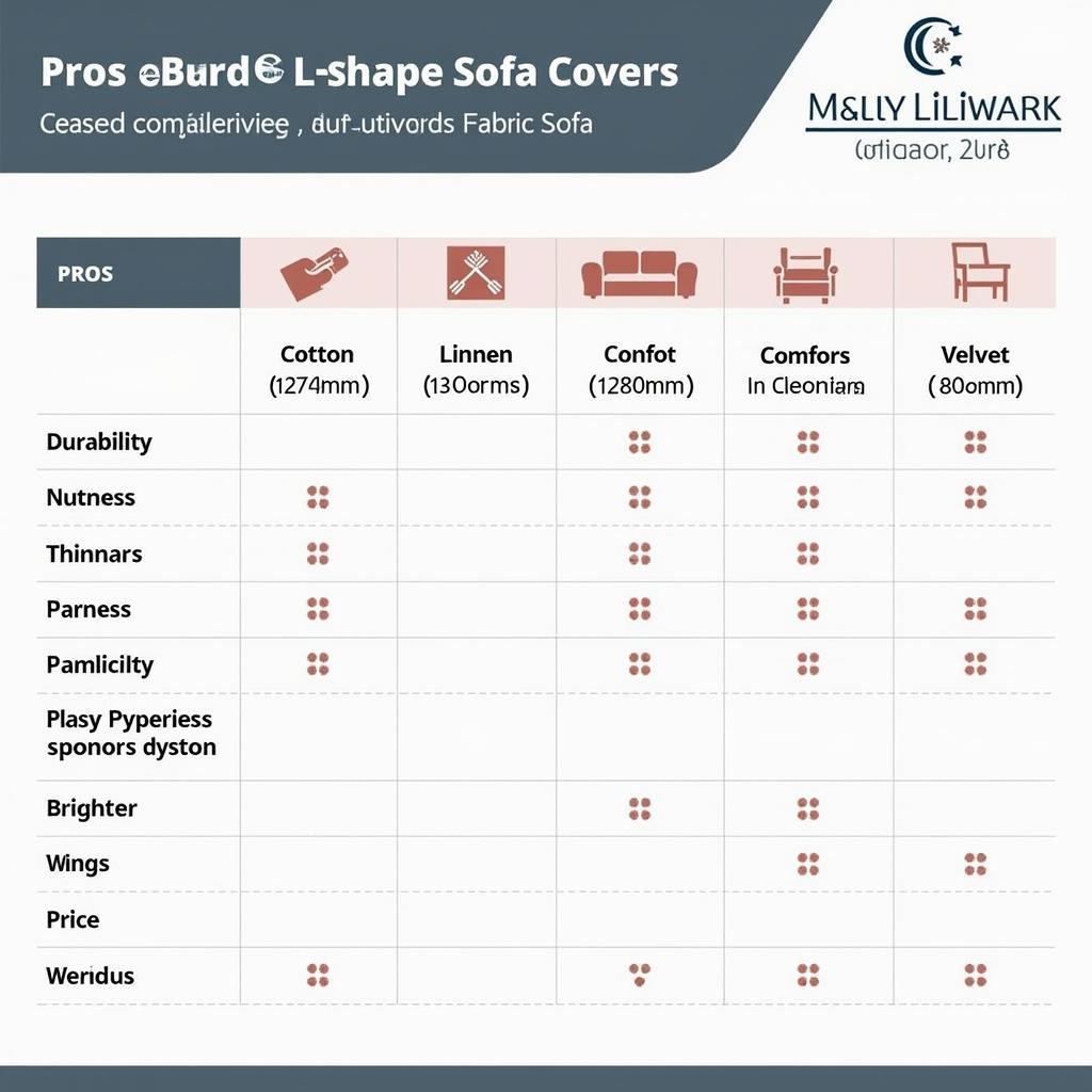 Comparing L Shape Sofa Cover Fabrics