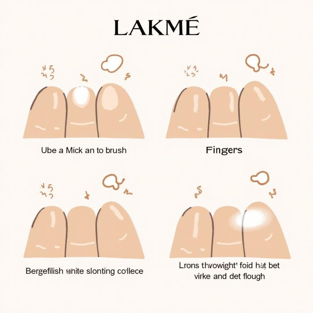 Lakme 9to5 Foundation Application Tips