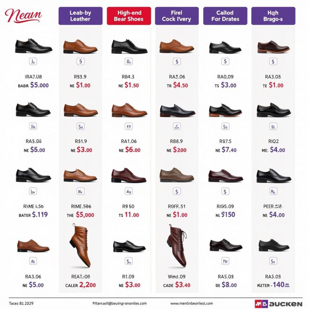 Leather Shoes Price Range in Pakistan