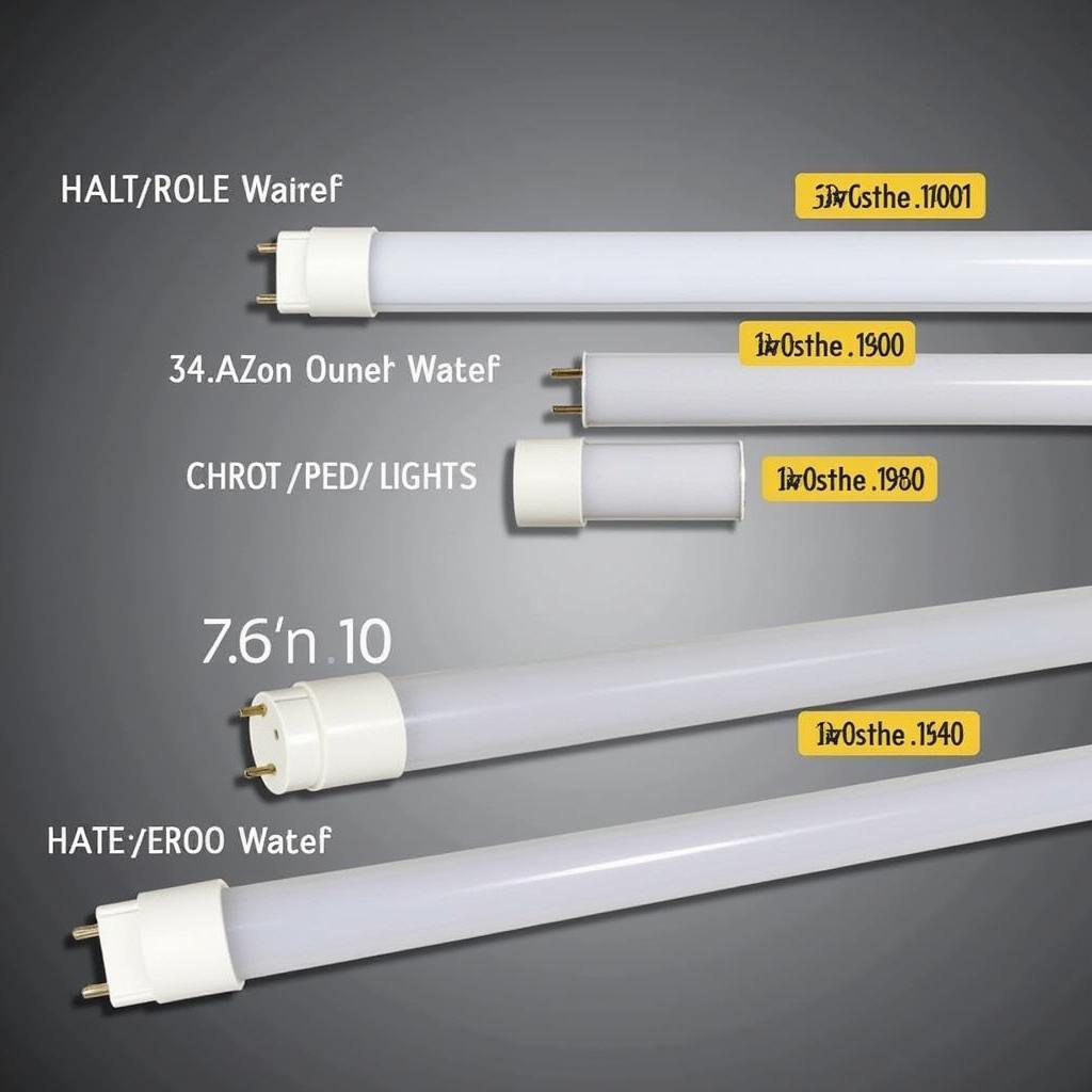 LED Tube Light Prices in Pakistan Varying by Wattage and Length