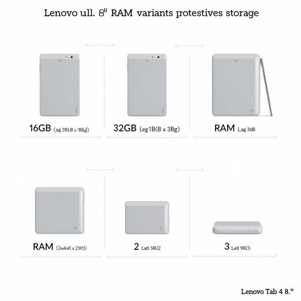 Lenovo Tab 4 8 Variants