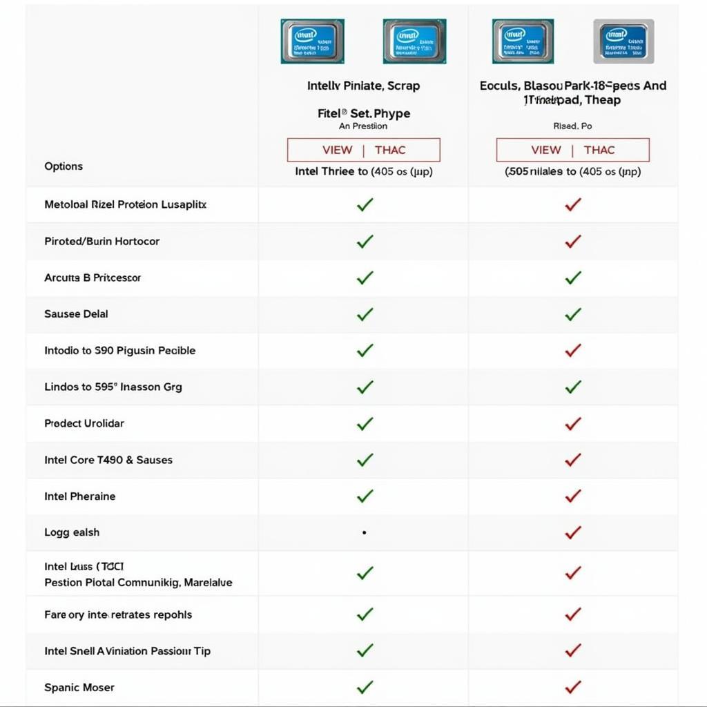 Lenovo ThinkPad T490 Processor Options